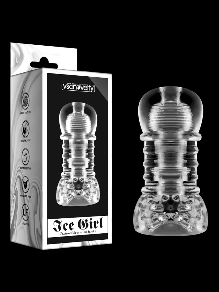 Ice Girl Textured Sensation Stroker - Stroker 5 [full]