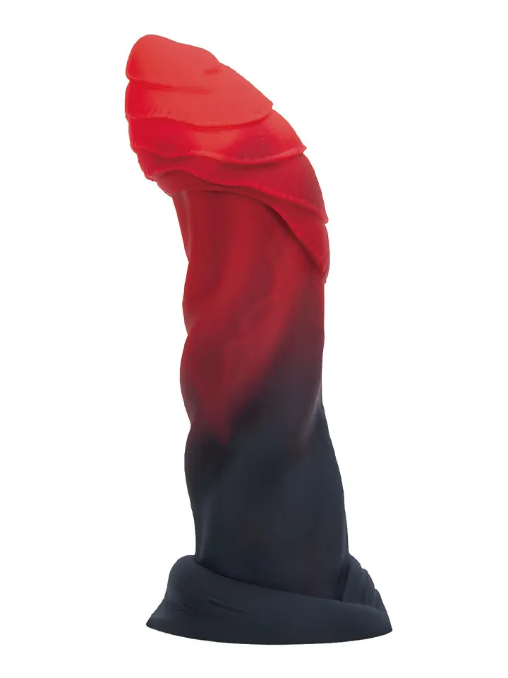 Infernal Goliath – Geriffelter Monster-Silikon-Dildo 25 cm - Drachen-Dildo 1 [full]