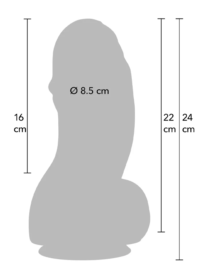 Inferno Fat Boys Dildo 22 cm - XXL-Dildo 5 [full]