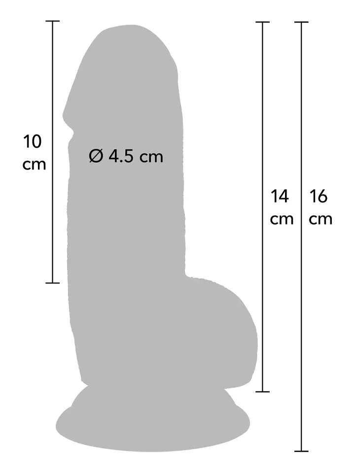 Inferno Realistic Dildo 16 cm - Realistischer Dildo 2 [full]