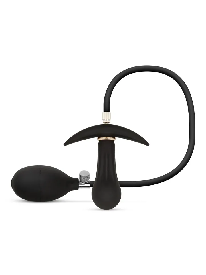 Inflatable Butt Plug With Pump 8 cm - Aufblasbarer Analplug 1 [full]