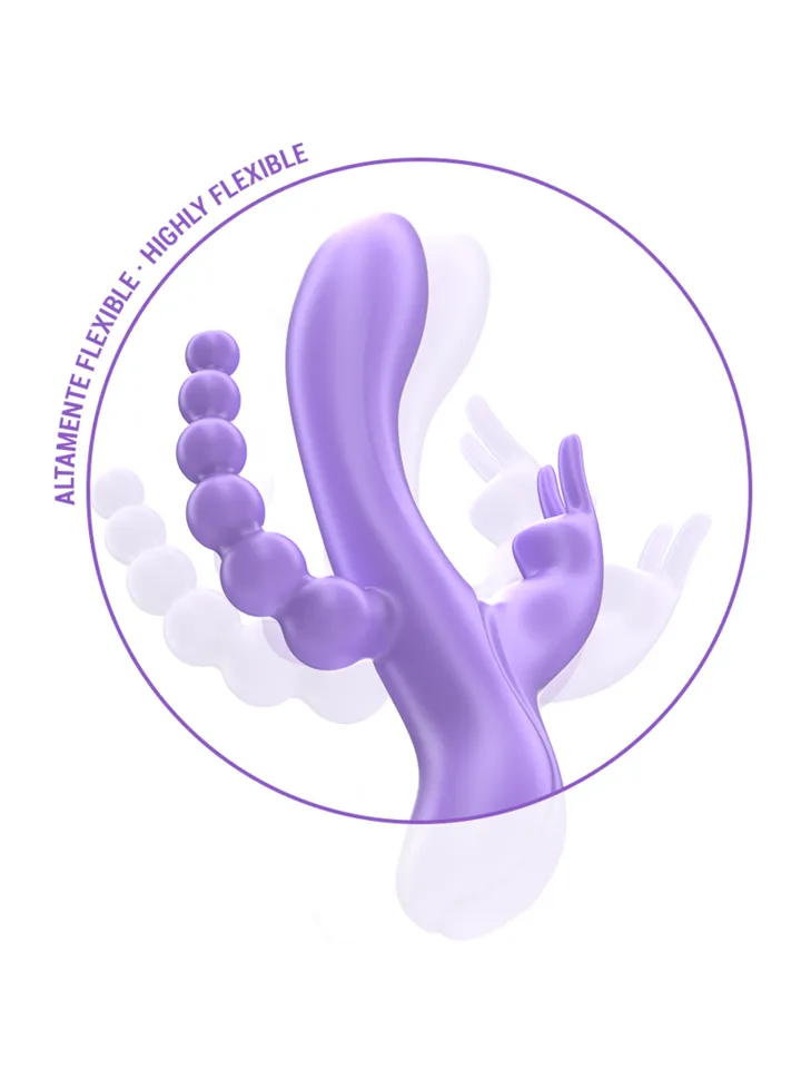 Intense Miko Triple Vibrator Rabbit & Stimulator & Anal - Rabbit-Vibrator 2 [full]
