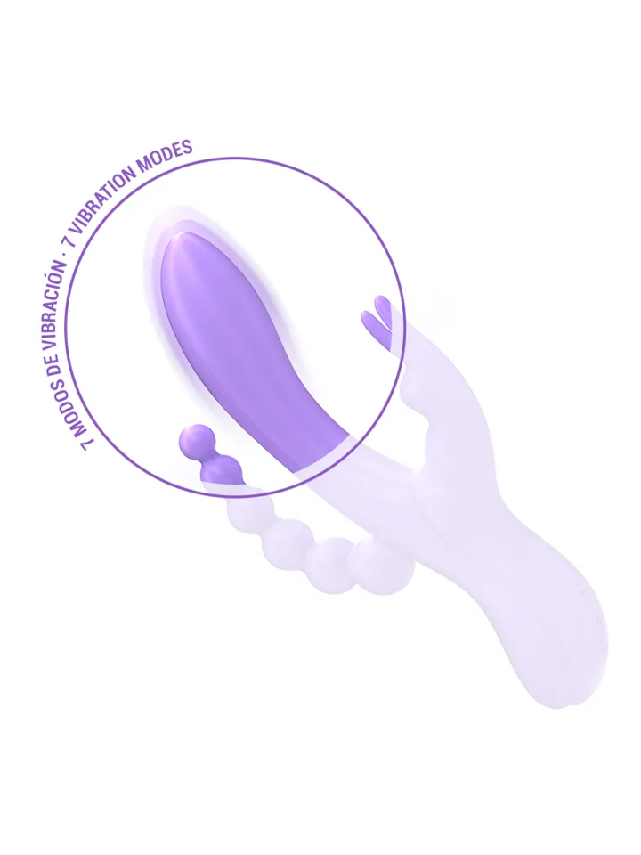 Intense Miko Triple Vibrator Rabbit & Stimulator & Anal - Rabbit-Vibrator 4 [full]