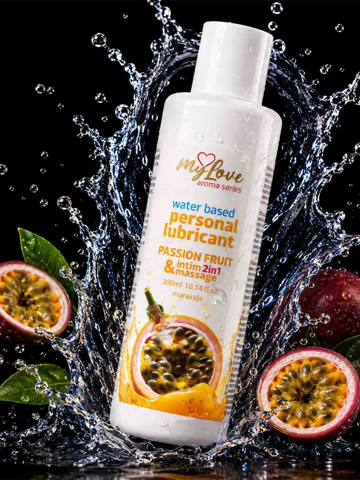 Intim & Massage Lubricant Passion Fruit 300 ml - Gleitmittel 1 [full]