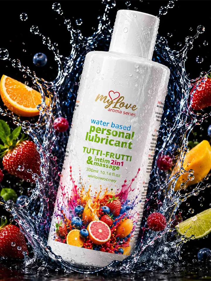 Intim & Massage Lubricant Tutti-Frutti 300 ml - Gleitmittel & Massagelotion 1 [full]