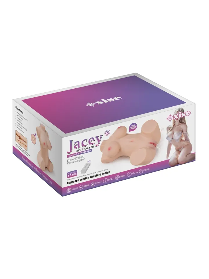 Jacey Sucking & Vibrating Sex Doll 8 kg - Sexpuppe 4 [full]