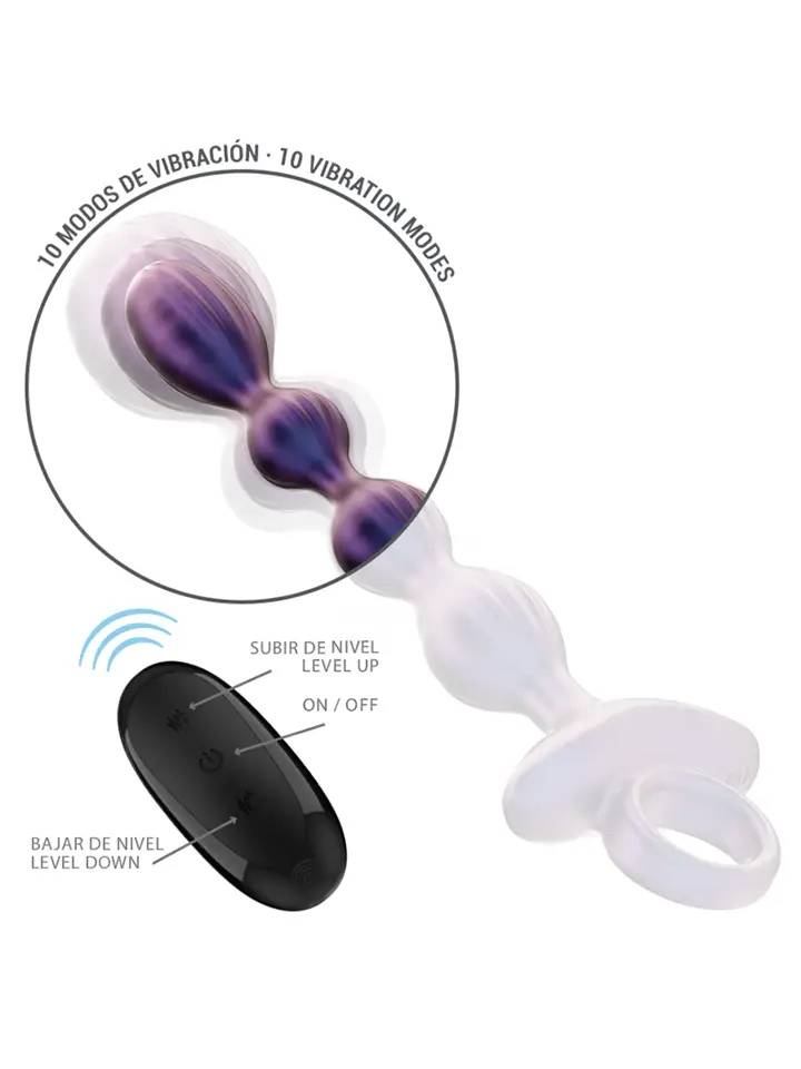 Jackie – Vibrations-Analplug mit Fernbedienung - Vibrierender Analplug 4