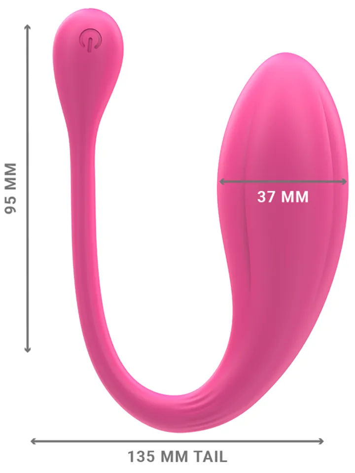 Janice U Vibrator Double Stimulation Remote - Vibrierendes Ei 4