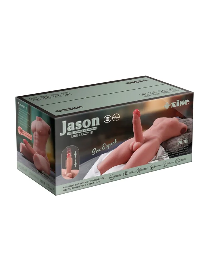 Jason Po-Masturbator & Stoßdildo - Sexpuppe 6 [full]