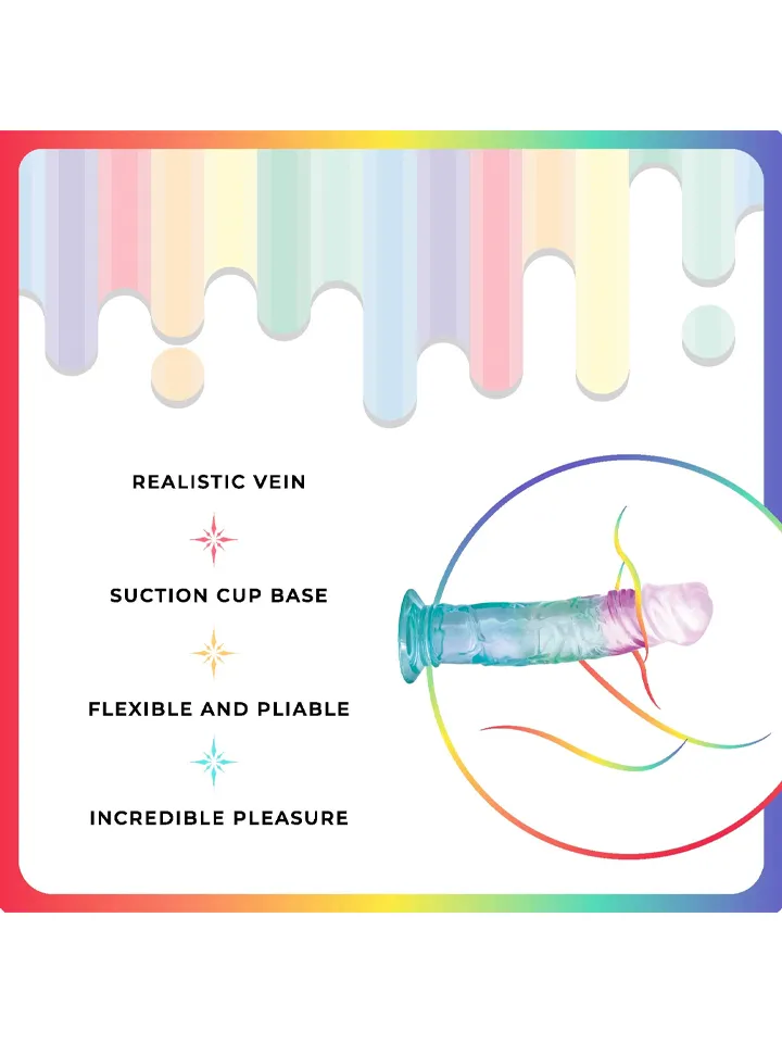 Jellildo Transparenter Dildo 18 cm - Dildo 3 [full]