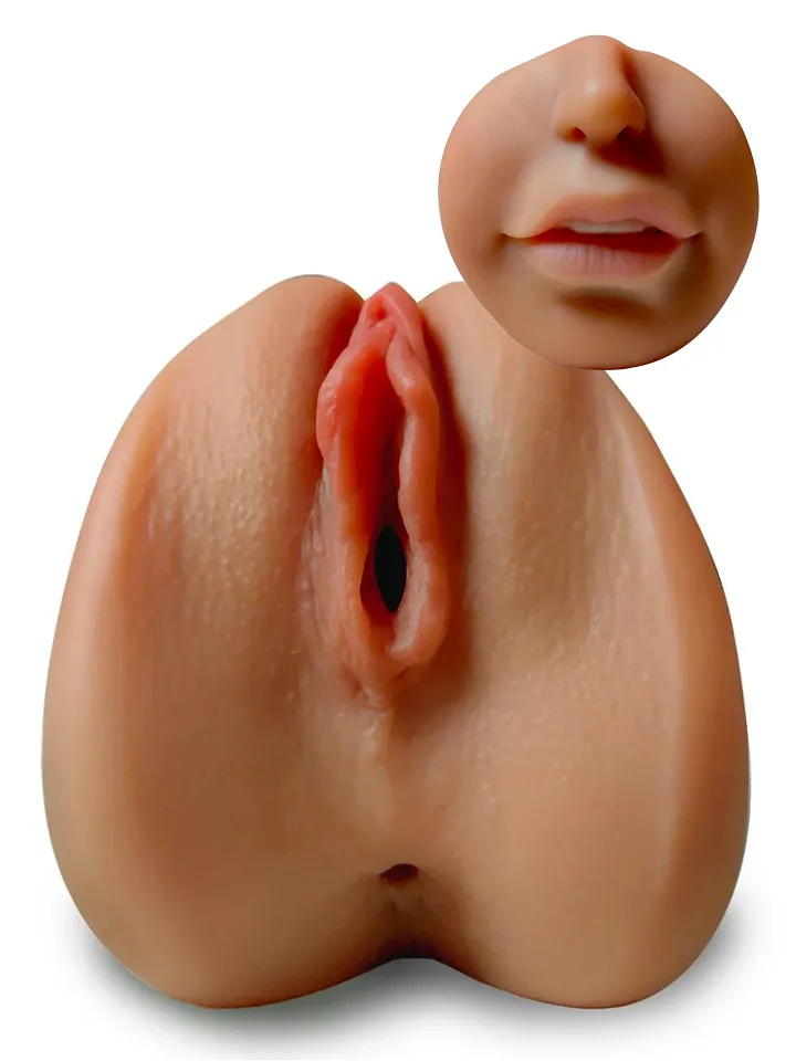 Jess Super Realistic Vagina, Anus & Mouth - Vagina-Masturbator 1 [full]