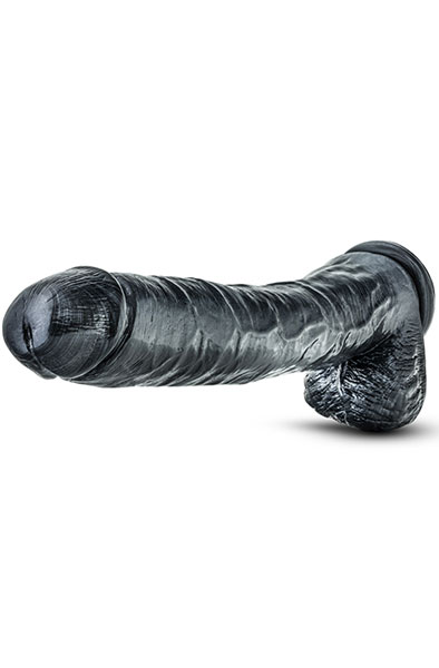 Jet Dark Steel Carbon Metallic Anal Dildo 35,5 cm - Extra dicker Anal-Dildo 2