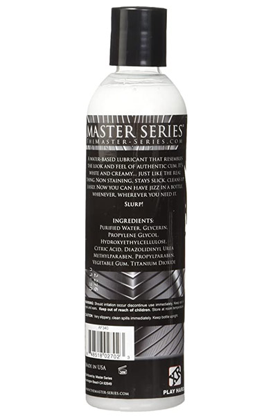 Jizz Cum Scented Anal Desensitizing Lube 244 ml - Künstliches Sperma 2