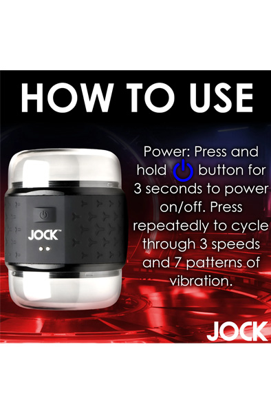 Jock Vibrating Double Stroker - Stroker 3