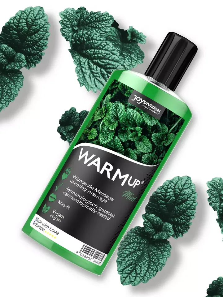 Joydivision Warm-up Massage Oil Mint Scent 150 ml - Massageöl 2 [full]