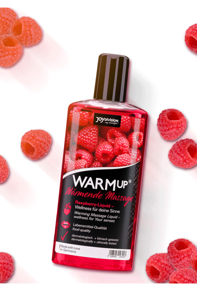 Joydivision Warm-up Massageöl Himbeere 150 ml - Massageöl Himbeere 2