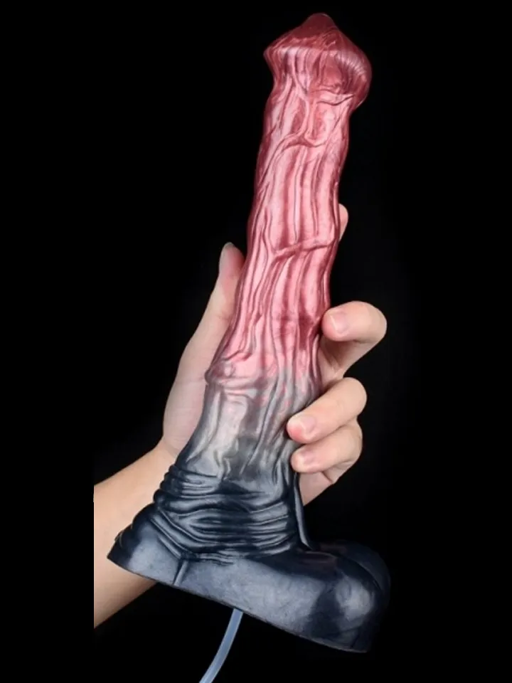 Judi Jumpy Squirt Dildo 26 cm - Drachen-Dildo 2