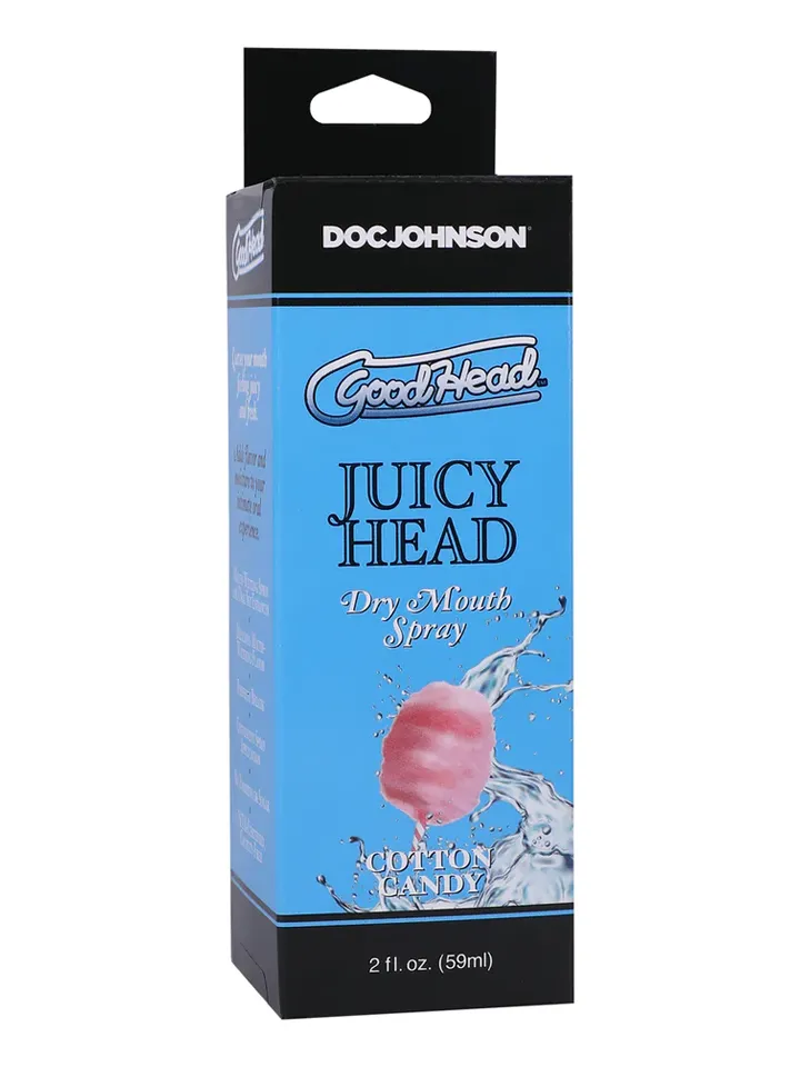 Juicy Head Dry Mouth Spray Cotton Candy 59 ml - Essbar und für Oralsex geeignet 2 [full]