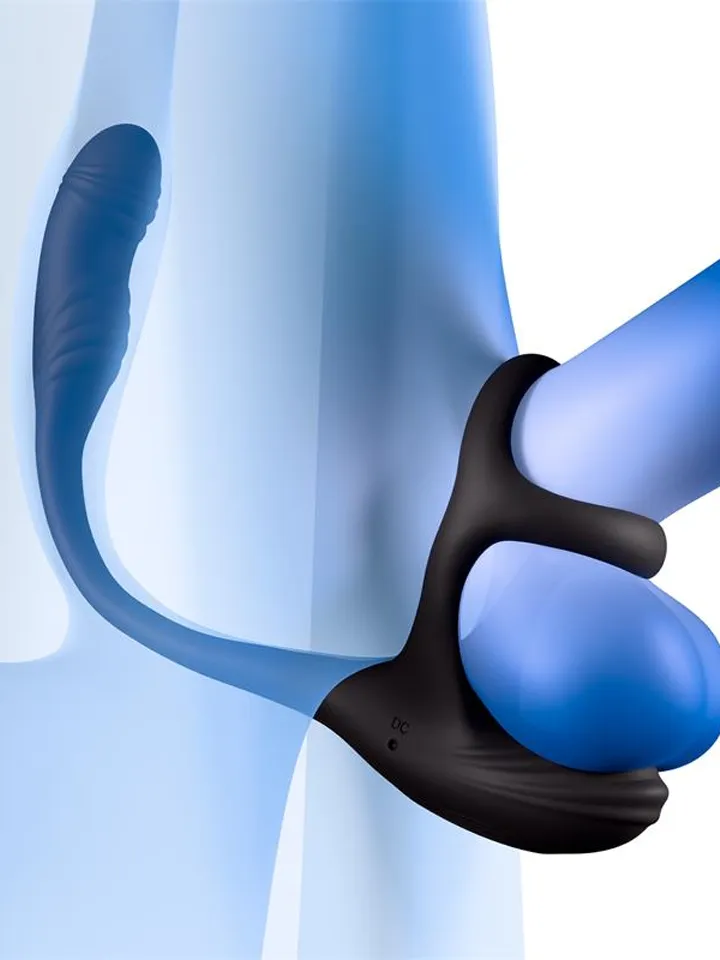 Kamber Waving Vibrating Anal Plug & Cockring - Analplug mit Penisring 2 [full]
