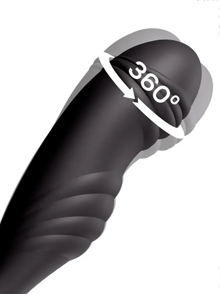 Kamber Waving Vibrating Anal Plug & Cockring - Analplug mit Penisring 4 [full]