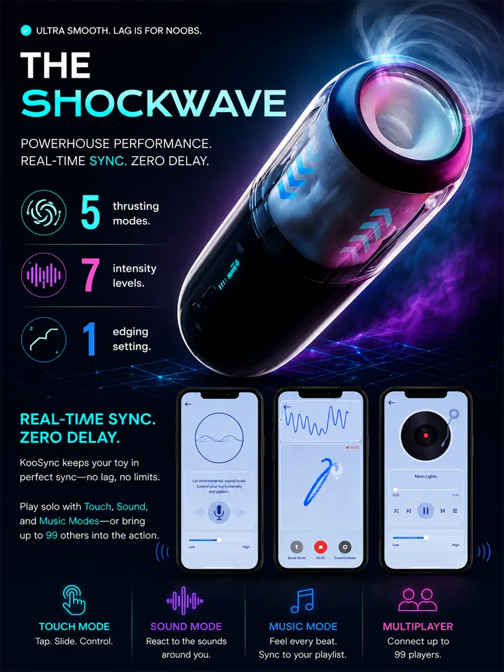 Kaotik Labs The Shockwave - Automatischer Masturbator 1 [full]