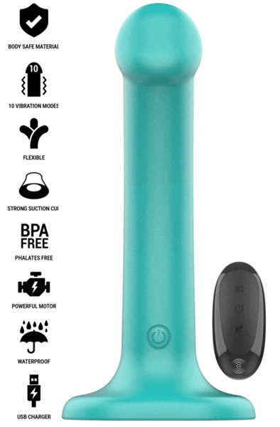 Katie Vibrator – 10 Vibrationsmodi & Fernbedienung - Vibrierender Dildo 1
