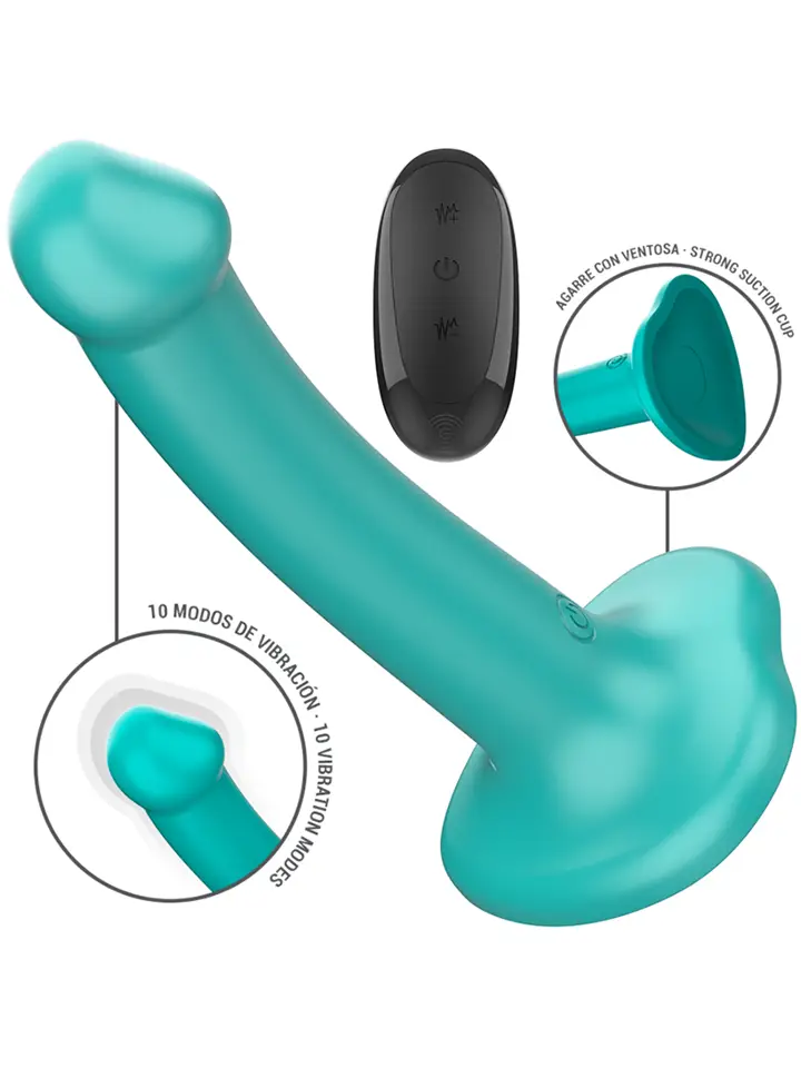 Katie Vibrator – 10 Vibrationsmodi & Fernbedienung - Vibrierender Dildo 2