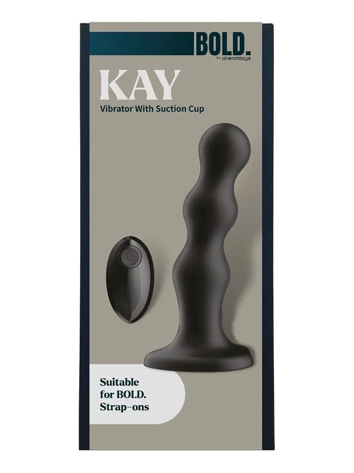 Kay Vibrator With Suction Cup 17,5 cm - Vibrierender Dildo 5 [full]