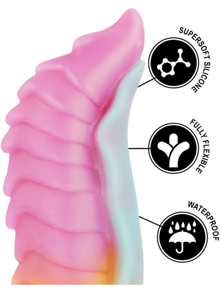 Kelpie Dildo Wassergeist 22 cm - Drachen-Dildo 3