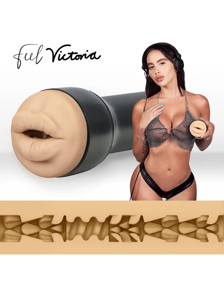 Kiiroo FeelStar Victoria June Mouth Stroker - Vagina-Masturbator 1 [full]