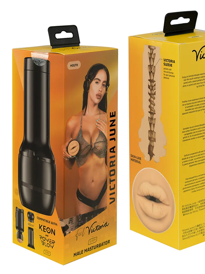 Kiiroo FeelStar Victoria June Mouth Stroker - Vagina-Masturbator 4 [full]