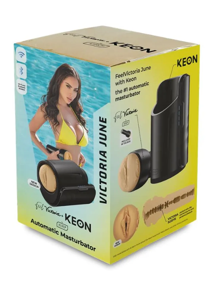 Kiiroo Keon Wifi Combo Victoria June Masturbator - Automatischer Masturbator 3 [full]