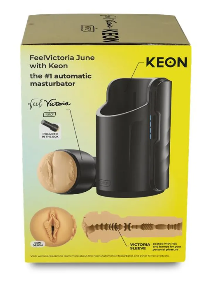 Kiiroo Keon Wifi Combo Victoria June Masturbator - Automatischer Masturbator 4 [full]
