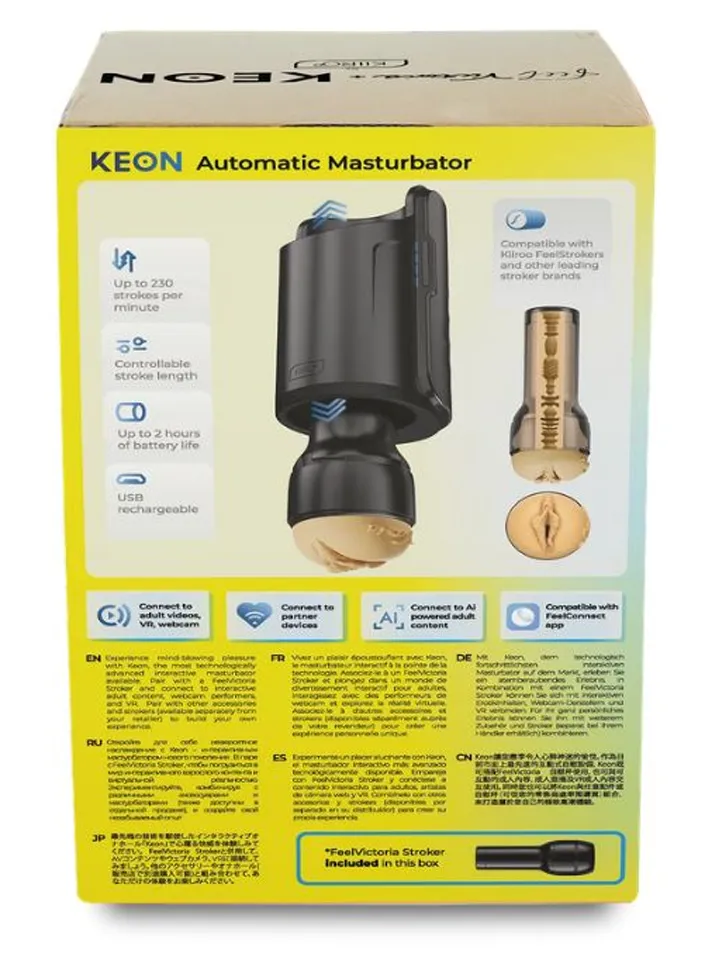 Kiiroo Keon Wifi Combo Victoria June Masturbator - Automatischer Masturbator 5 [full]