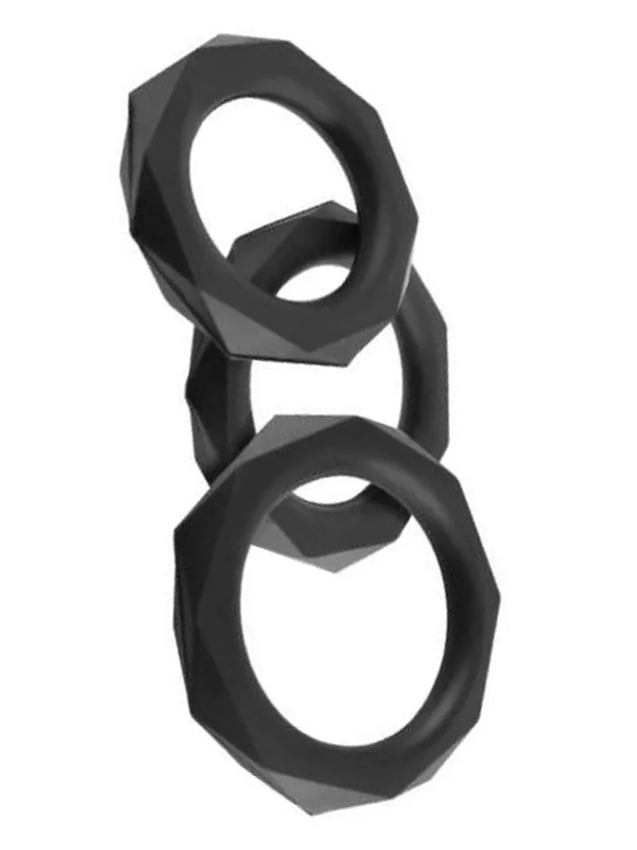 King Cock Kings Rings 3-pack - Cockring-Set 2 [full]