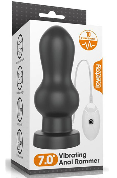 King Sized Vibrations-Analrammer 18cm - XL Buttplug 2