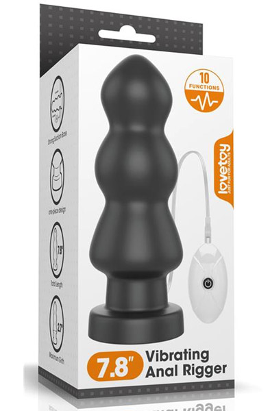 King Sized Vibrations-Analrigger 20 cm - XL Buttplug 2