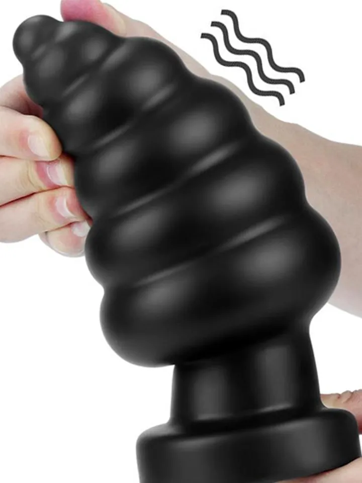 King Sized Vibrierender Anal Cracker 18cm - XL Buttplug 1 [full]