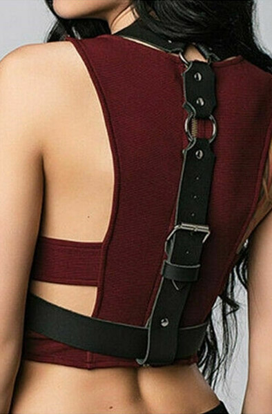 KinkHarness Xenia Harness Schwarz - Bondage-Set 2