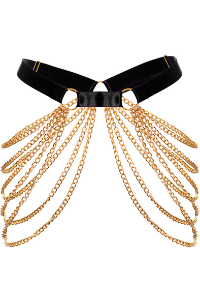Kinky Diva Luxus-Kettengürtel - Bondage Halsband 2