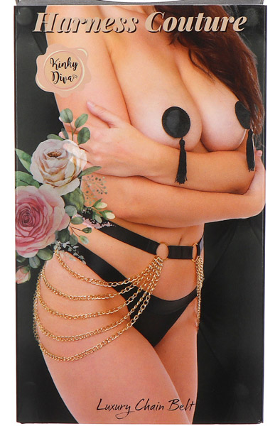 Kinky Diva Luxus-Kettengürtel - Bondage Halsband 3