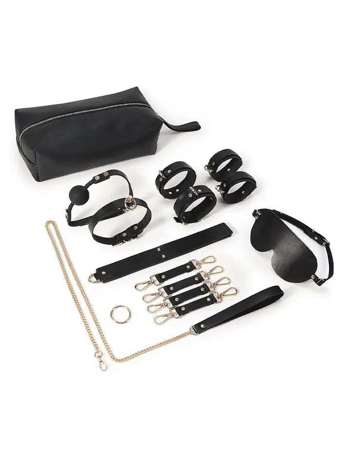 Kiotos BDSM Fancy Kit Black - Bondage-Set 1 [full]