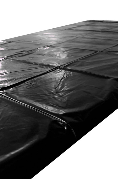 Kiotos Bed Sheet Cover – extra dünn in Schwarz (220 x 130 cm) - Sex-Bettwäsche 3