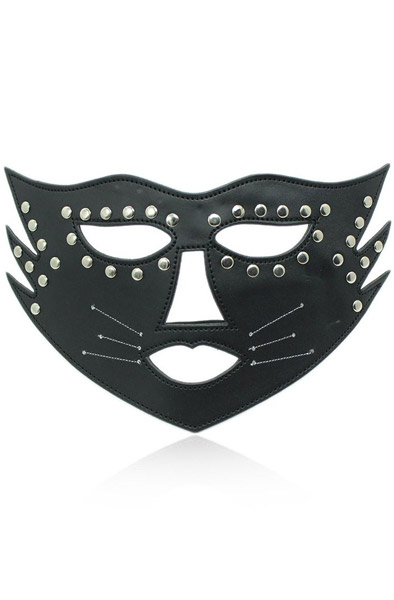 Kiotos Cat Mask Black - BDSM Maske 2