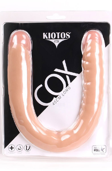 Kiotos COX Hautfarben 026 45cm - Doppel-Dildo 2