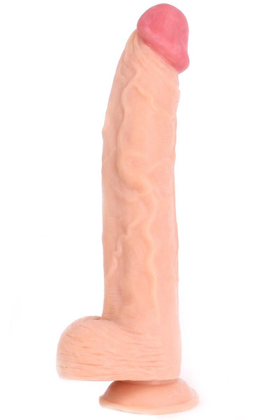 Kiotos COX Hautfarben 34,5 cm - XL Dildo 2