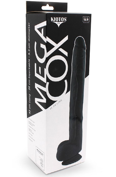 Kiotos COX Mega Black 04 – 43 cm - XL Dildo 3