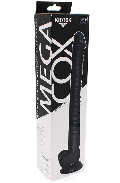 Kiotos Cox Mega Schwarz 05 40cm - XL Dildo 3