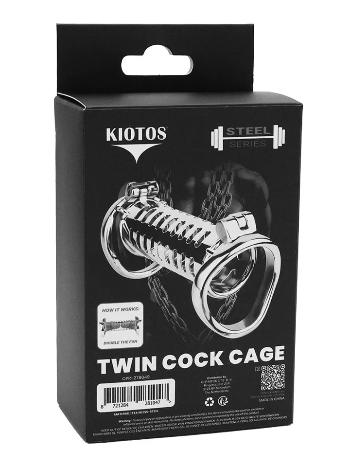 Kiotos Twin Cock Cage - Peniskäfig 5 [full]