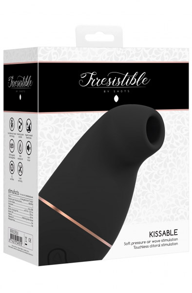 Kissable Schwarz - Luftdruck-Vibrator 3